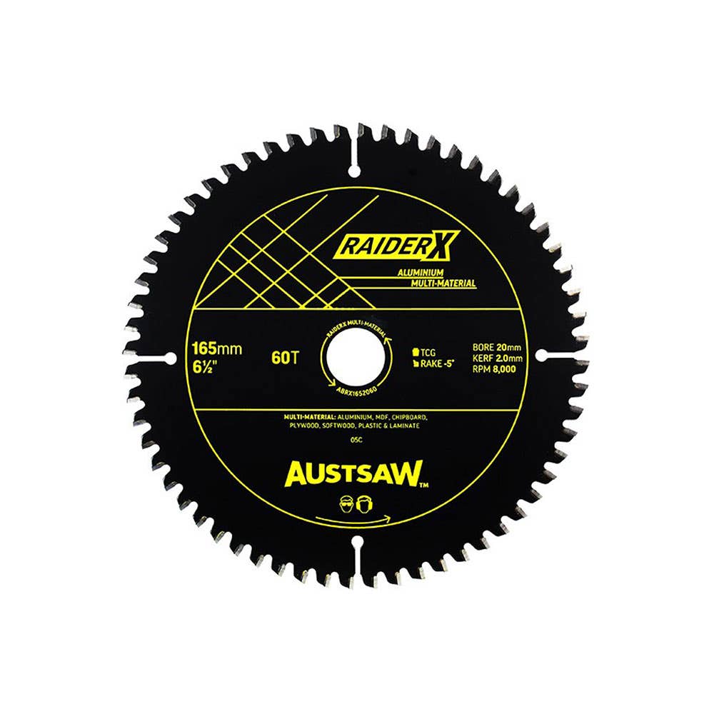 RaiderX Alum Multi Material Blade 165mm 460718 ABRX1652060