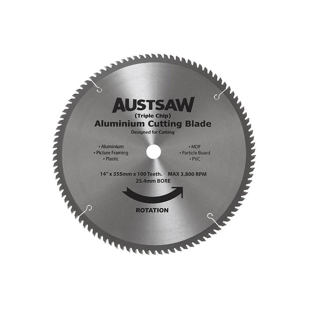 Triple Chip Aluminium Blade 350mm 264436 ALYC35025100
