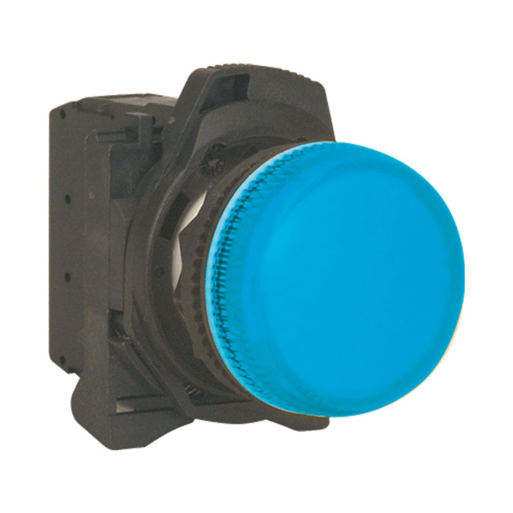 D7 Pilot Light 24V AC/DC Blue 22.5mm 40018064 D7PP6PN3W