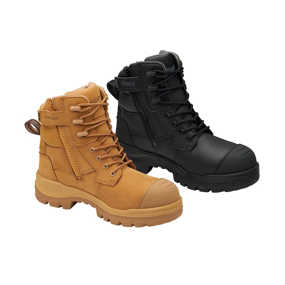 8560 & 8561 RotoFlex Zip-Up Safety Boots_RF856