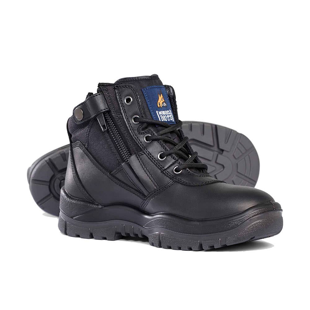 961020 ZipSider Zip-Up Non-Safety Boots With TPU Sole_961020