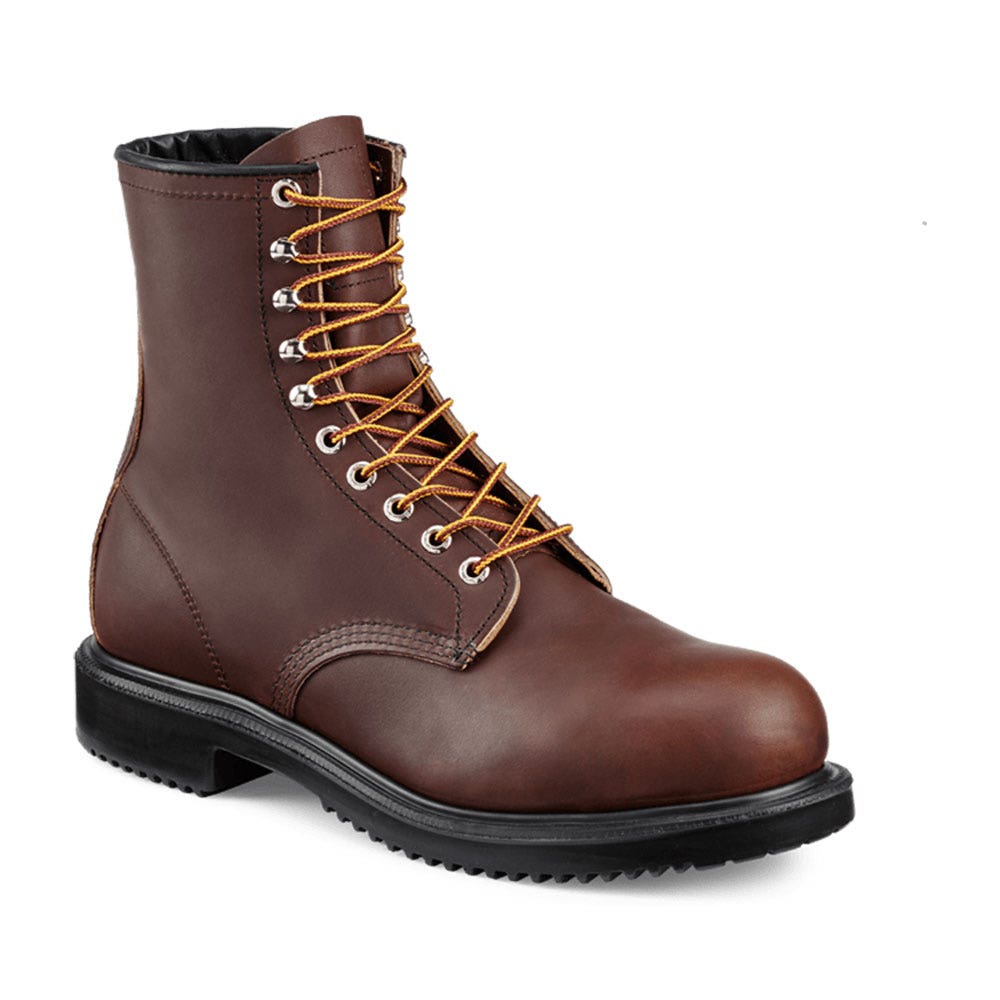 2233 Lace-Up Safety Boots High Ankle Executive Style With Steel Toe_2233
