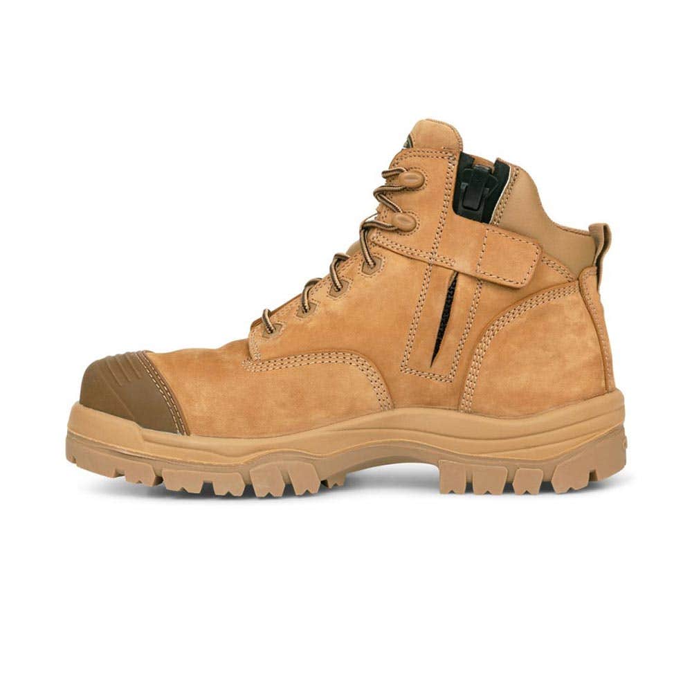 45-650Z Lace & Zip-Up Safety Boots With Composite Toe & Bump Cap 45650Z