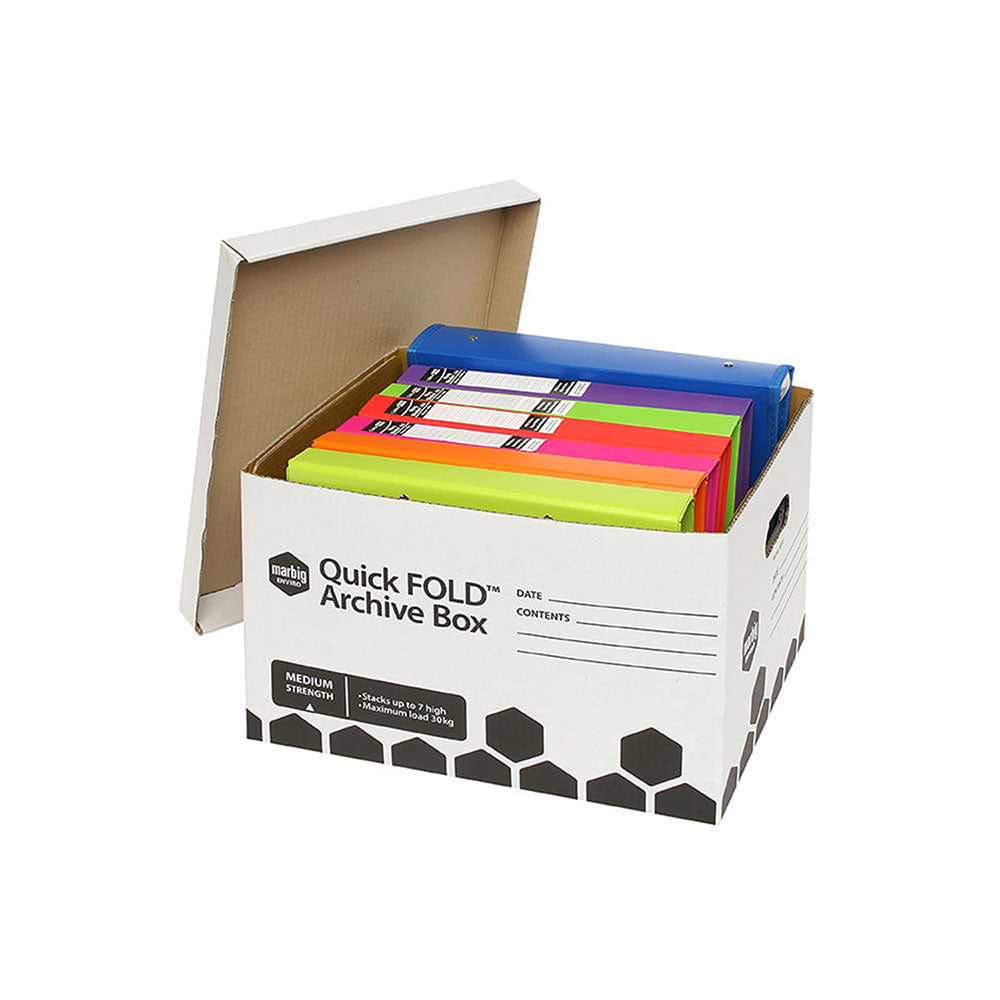 Marbig Box Archive 80011 Quick Fold With Lid Pack 15_135009400_80011