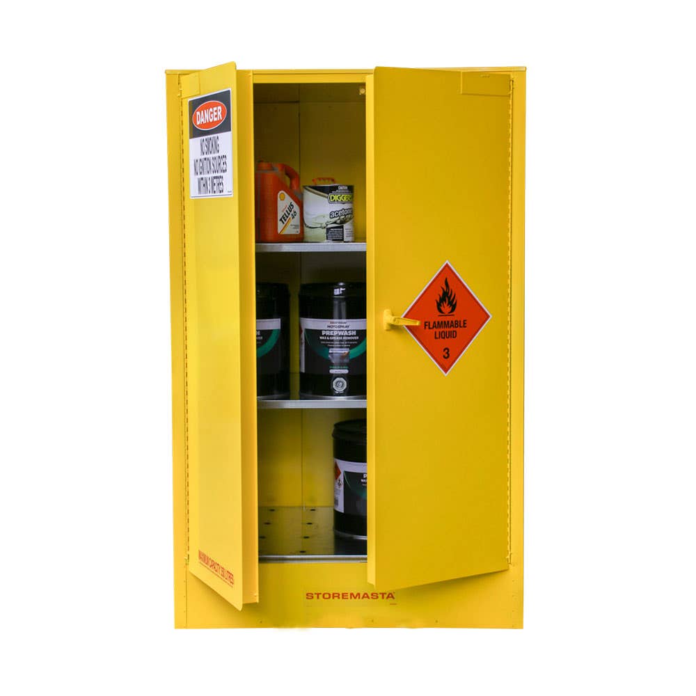 Flammable Liquids Class 3 Storage Cabinets 3 Shelf 350L 88851100 5560AS