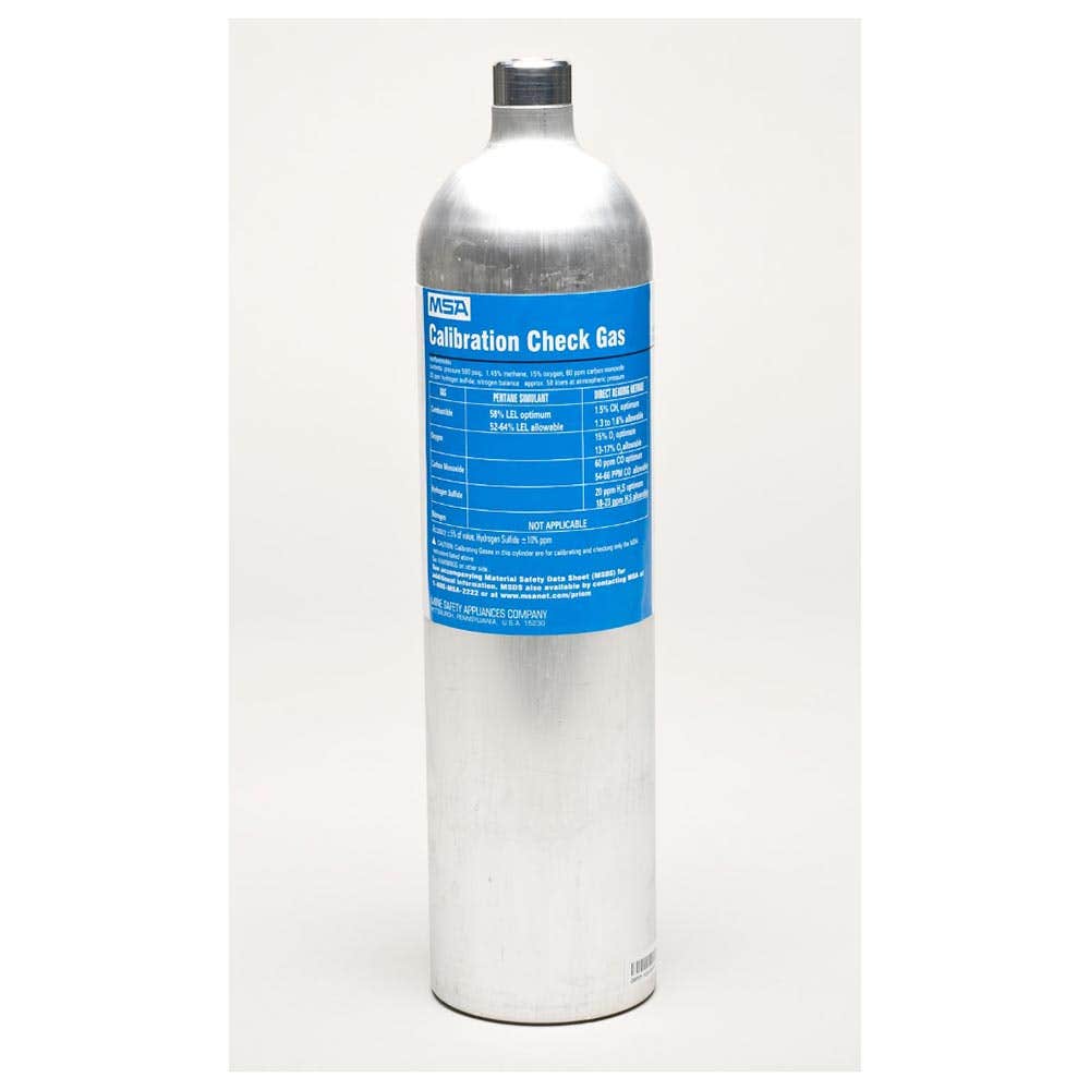 Dioxide Calibration 5 Gas Mix LEL-CO-H2S-CO2-O2 58ltr 233635 10103262