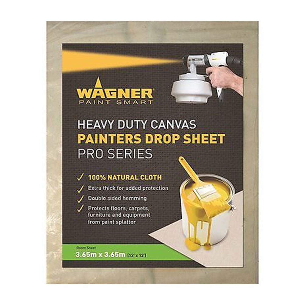 Canvas Drop Sheet 3.65x2.74m Heavy Duty Wagner 202962 1660158