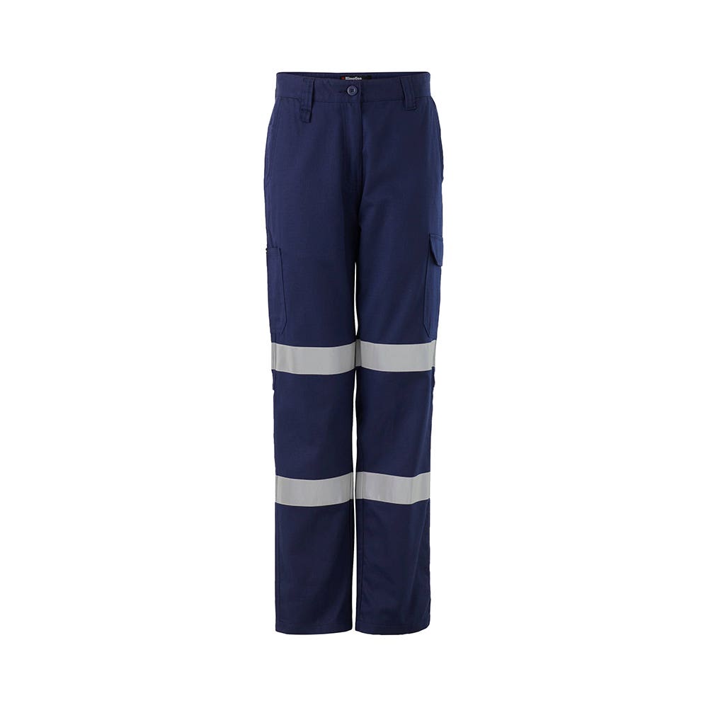 K43022 Pants Ladies Taped Stretch Cargo King Gee DELK43022