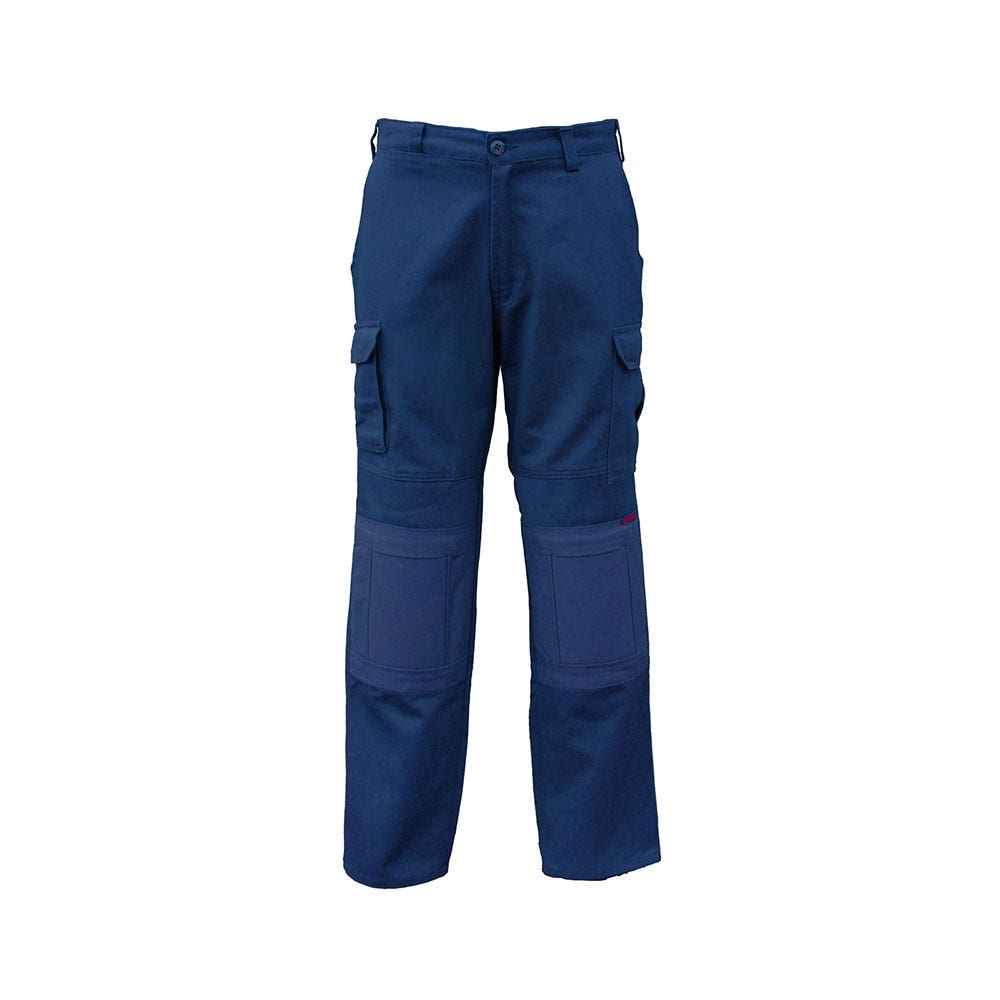 EN3000 Cotton Drill Cargo Pants With Knee Pads 310gsm EN3000