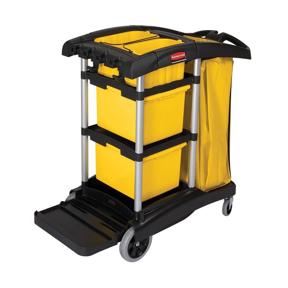 High Capacity Janitorial Cart 161414 FG9T7200BLA