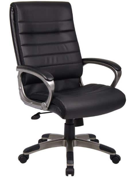 Capri Ys333 Executive High Back Pu Chair Black 1007891 YS333 BLACK