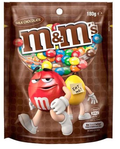 M+M'S Chocolate Sharepack 180G_1039179_622572