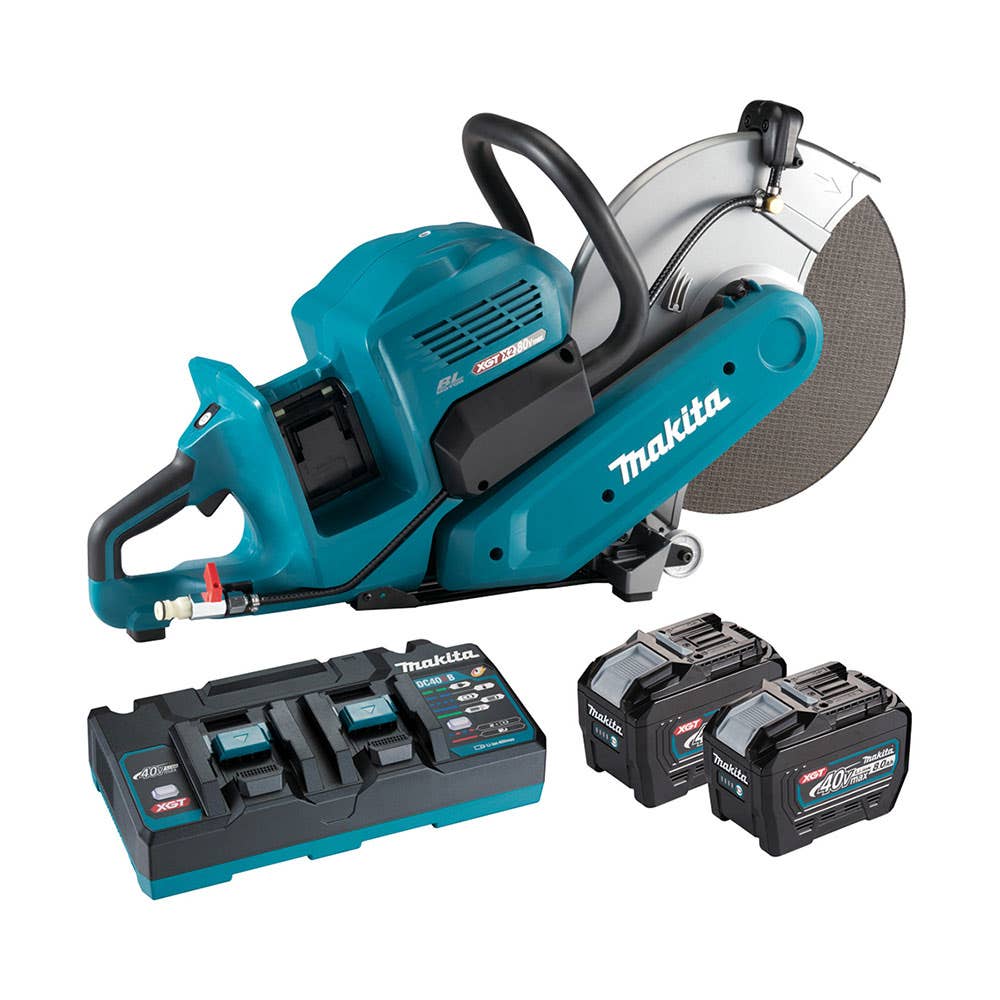 80V Max Brushless Power Cut Kit with Batteries & Charger 355mm (14) 522007 CE001GL203