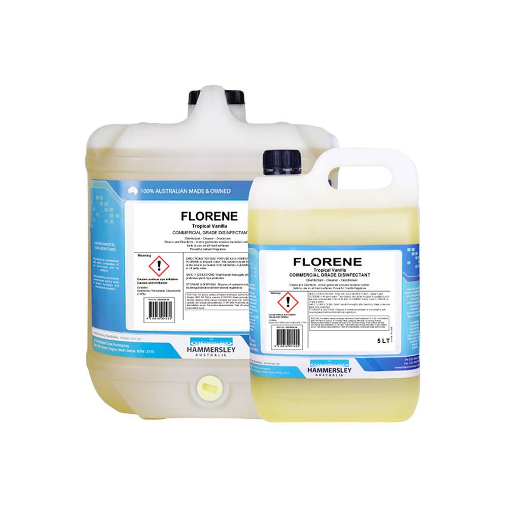 Florene Antiseptic Cleaner & Deodoriser Tropical Scent 5L 515000 300-0005-36