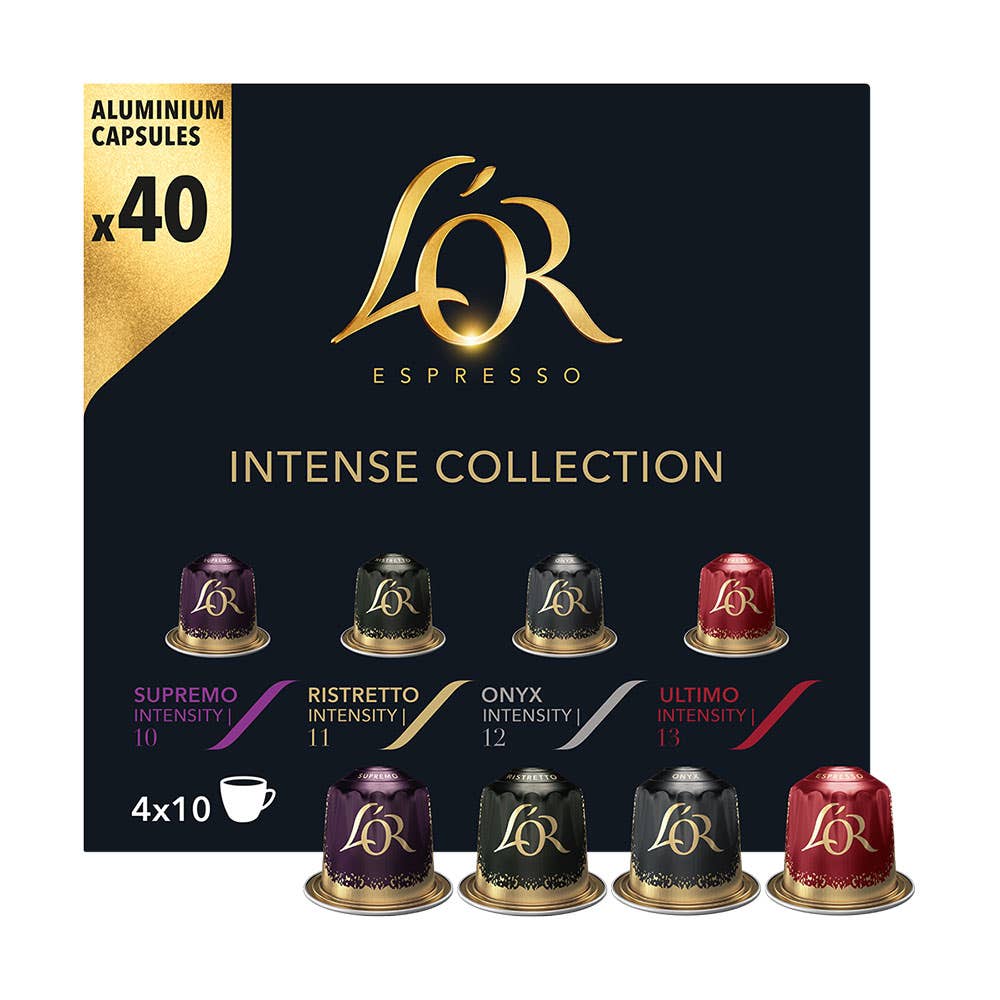 Lor Espresso Coffee Capsules Intense Collection BX40 L'OR 40043117 4060854