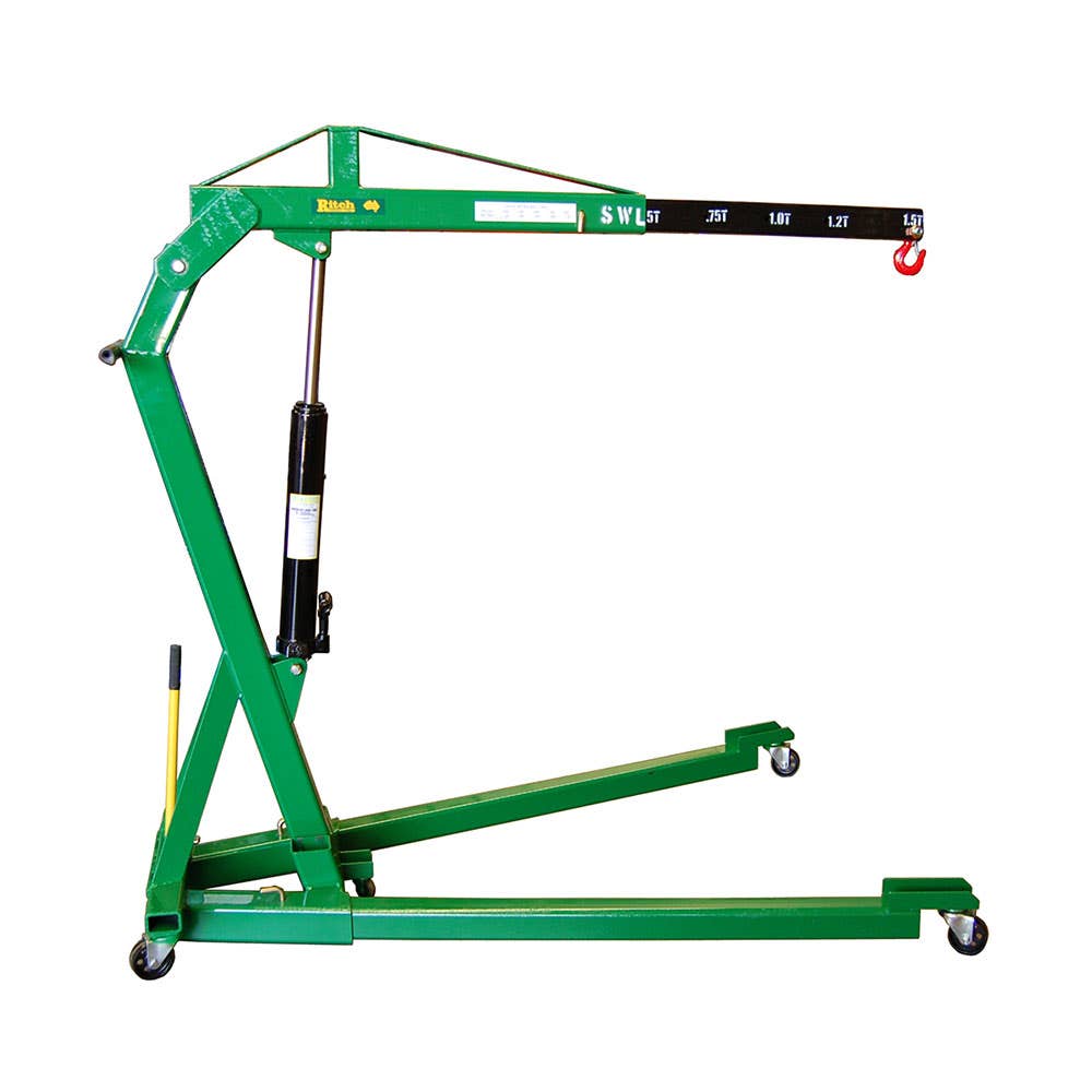 Folding Floor Crane with Extendable Boom 1.5t 60018972 RKFC1500B