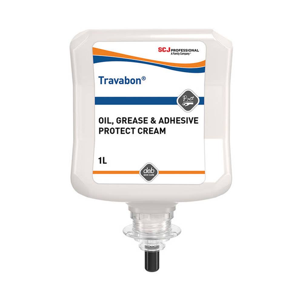Travabon® Oil, Grease & Adhesive Protect Cream 1L 31020052 TVC1L