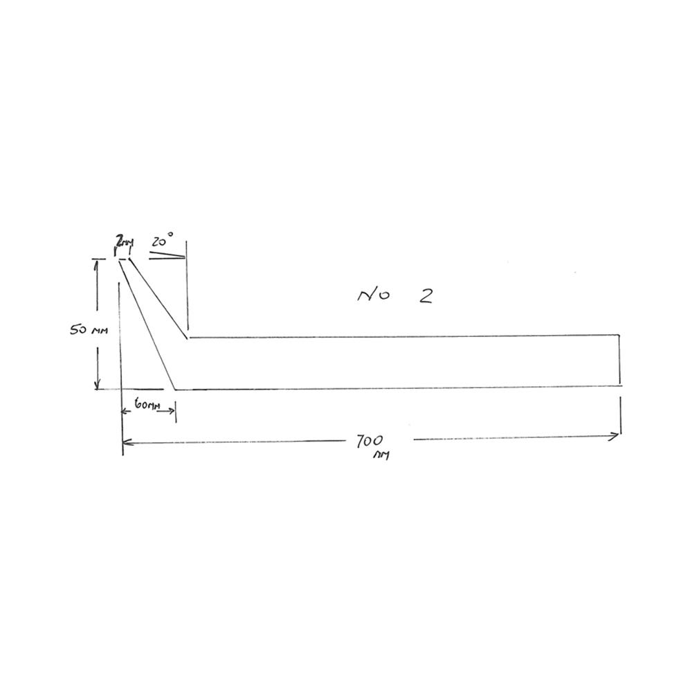Bar Aligning Custom Hardened Steel 700mm 40061551 CT3320-12