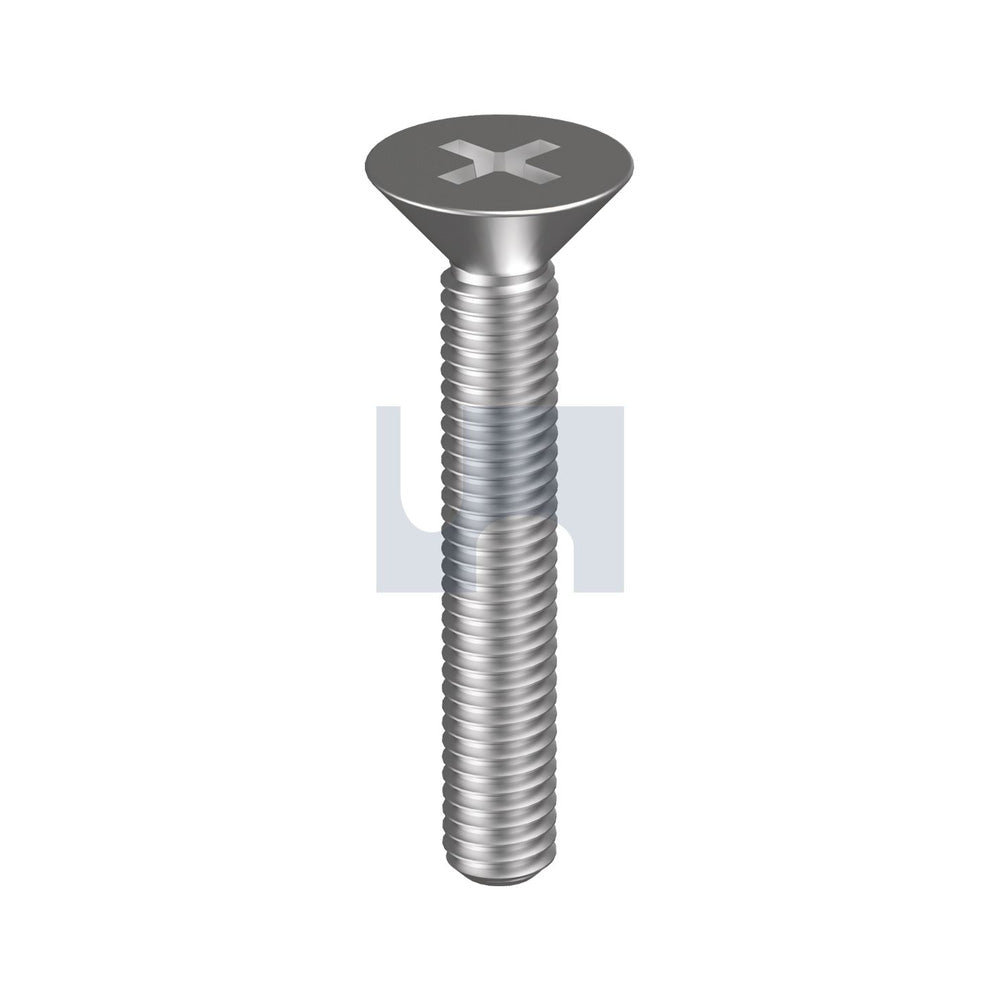 Unf Metal Thread Csk Phil 304 SS Ansi B18.6.3/A2 10-32 Unf 1 - Pk 100_40092872_MS04CPF010320100