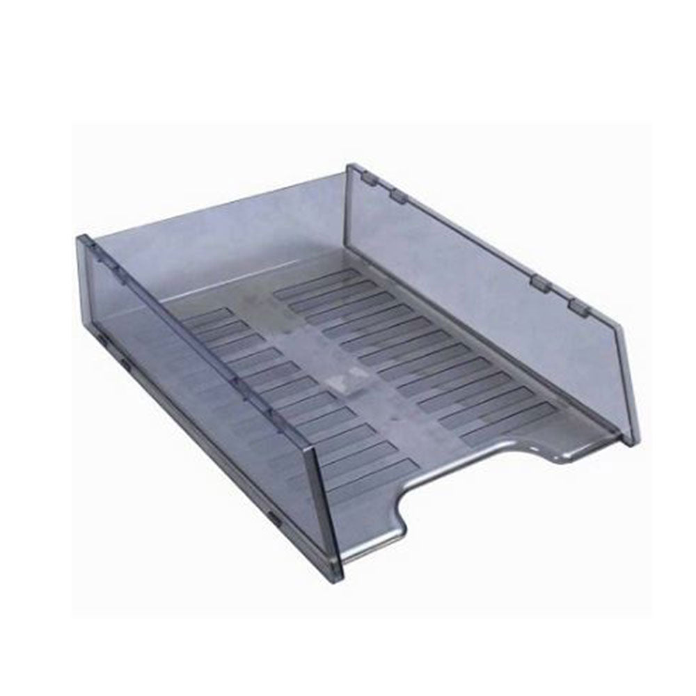 Italplast Multi Fit Document I60 Tray A4 Tint Smoke_6031674_50455