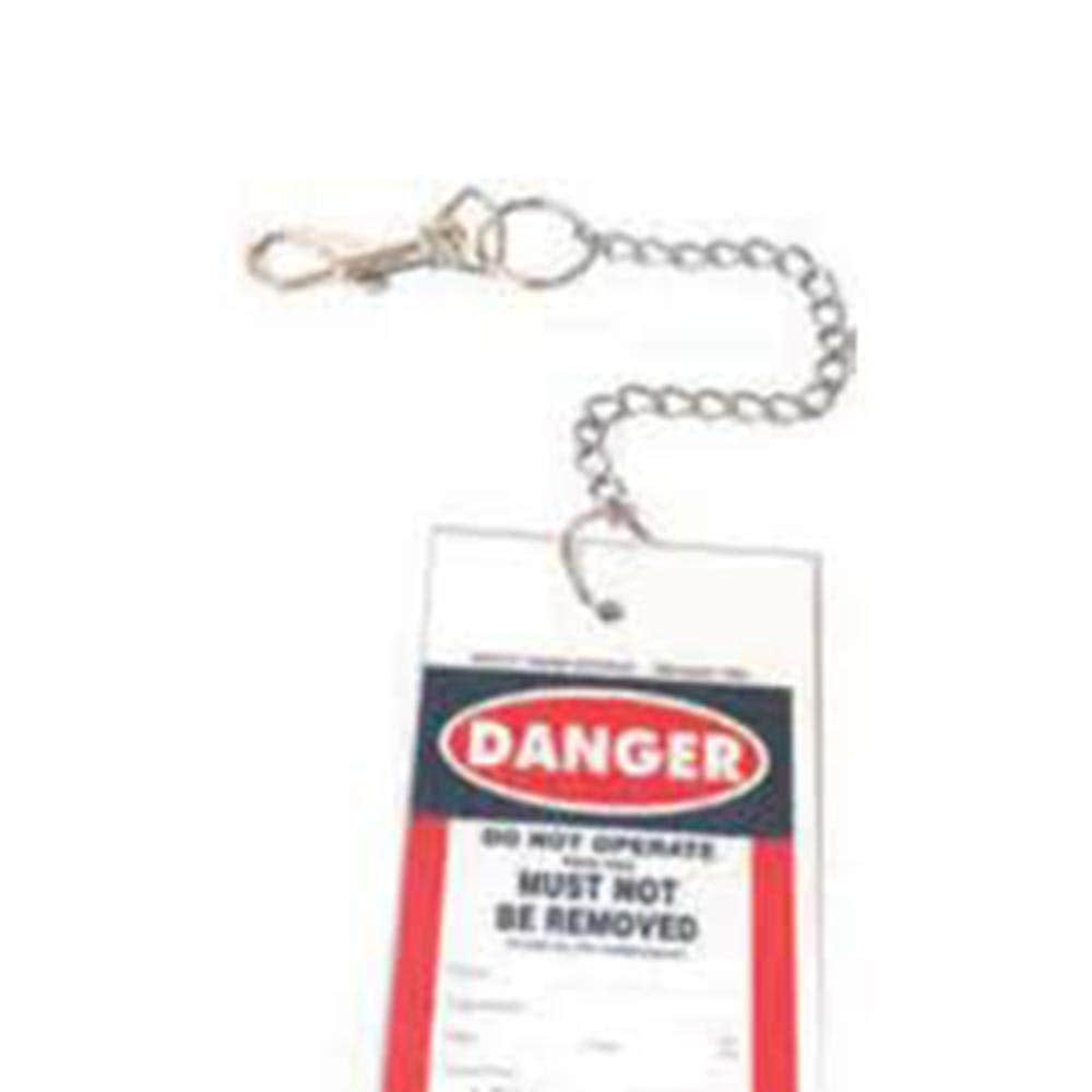 Dog Clip & Chain 200mm C/w 25mm Ring 435130 873163