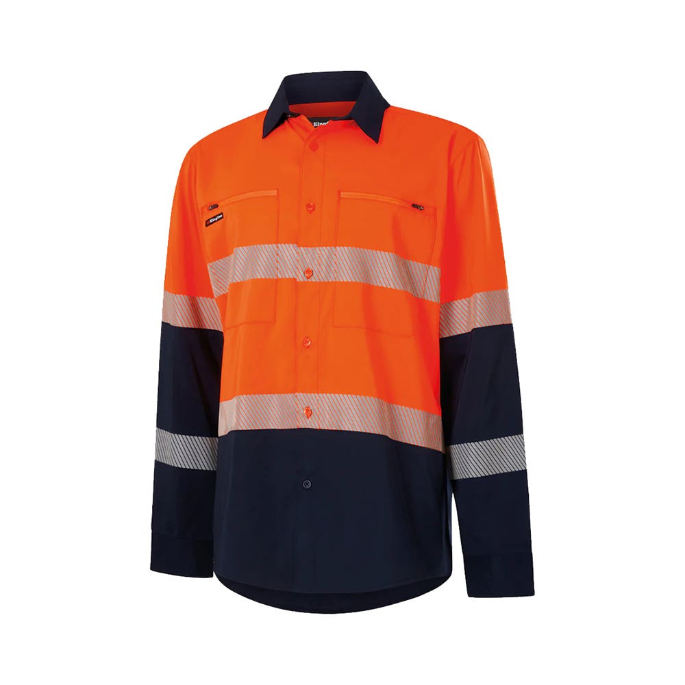 DryCool Hi Vis Spliced Taped Shirt Long Sleeve Shirt K54037