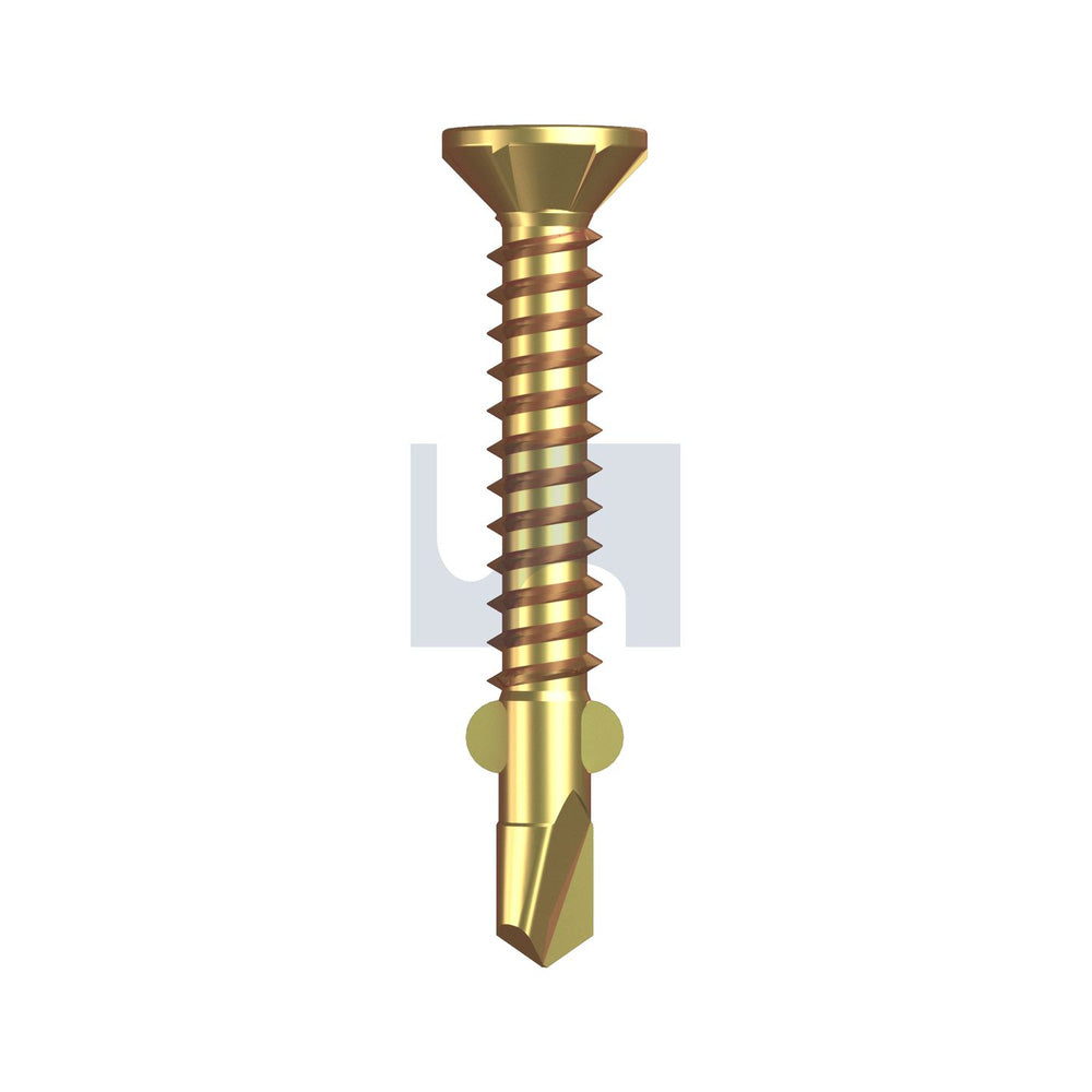 Metal Wings CSK Zinc Yellow Pass As3566 Square Drive #10-16 35 - Pk 1000_40098925_T9PGYRQ1016035