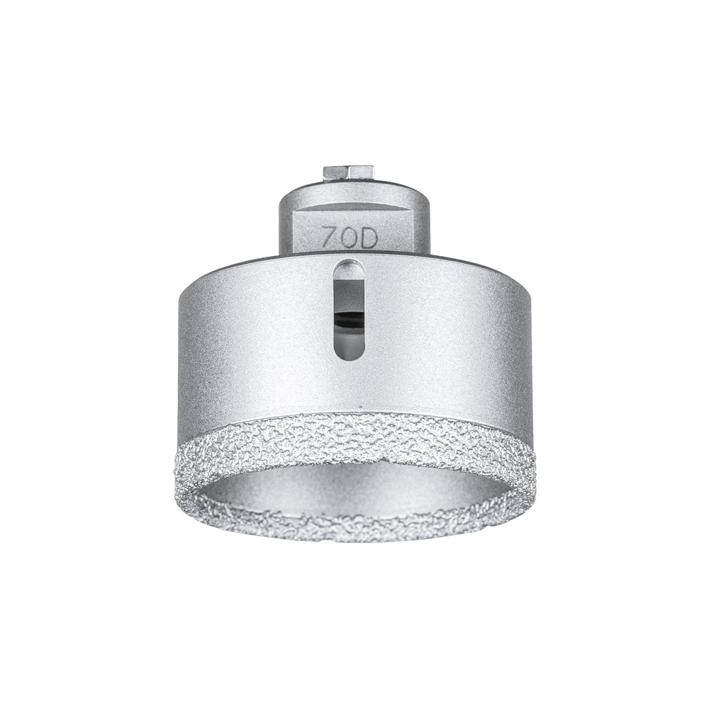 Dry diamond drill bit DCD FL dia. 70 mm M14 PSF for tiles (angle grinder)_40108591_68300090
