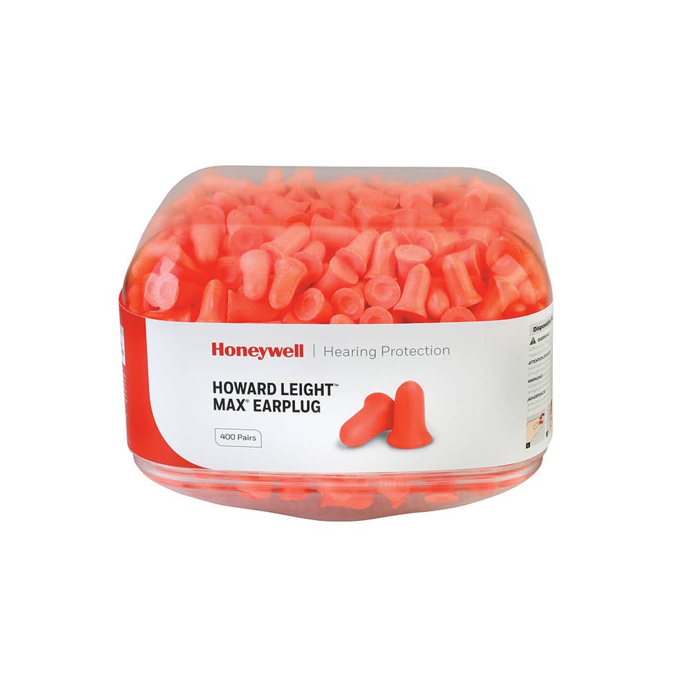 MAX-1 Max® Uncorded Disposable Earplugs Refill Canisters Class 5 2 x 400 Pairs Prefilled 40024688 50129777-001