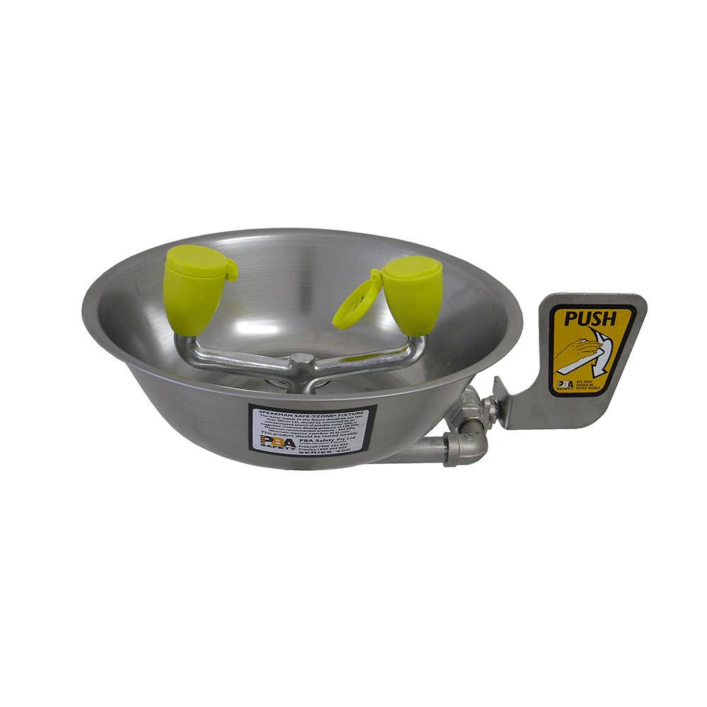 Non-Aerated Wall Mounted Eye/Face Face Unit Hand Operated 90168042 PEM 490