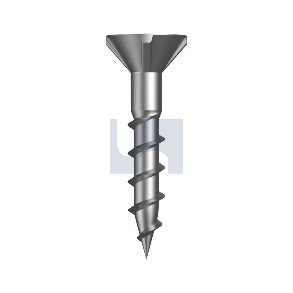 Needle Pt Countersunk 304 Stainless Square Drive #2 #8-10 25 - Pk 1000_40094074_T04NS4Q0810025