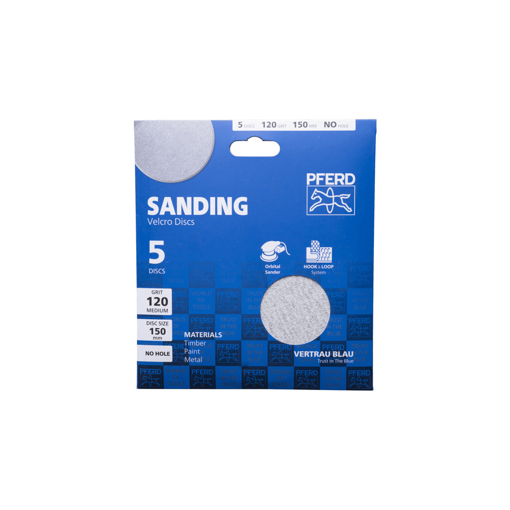 POS uni. alu. oxide hook and loop-backed abrasive disc KSS ECO AC 150 A120_40108436_45017931