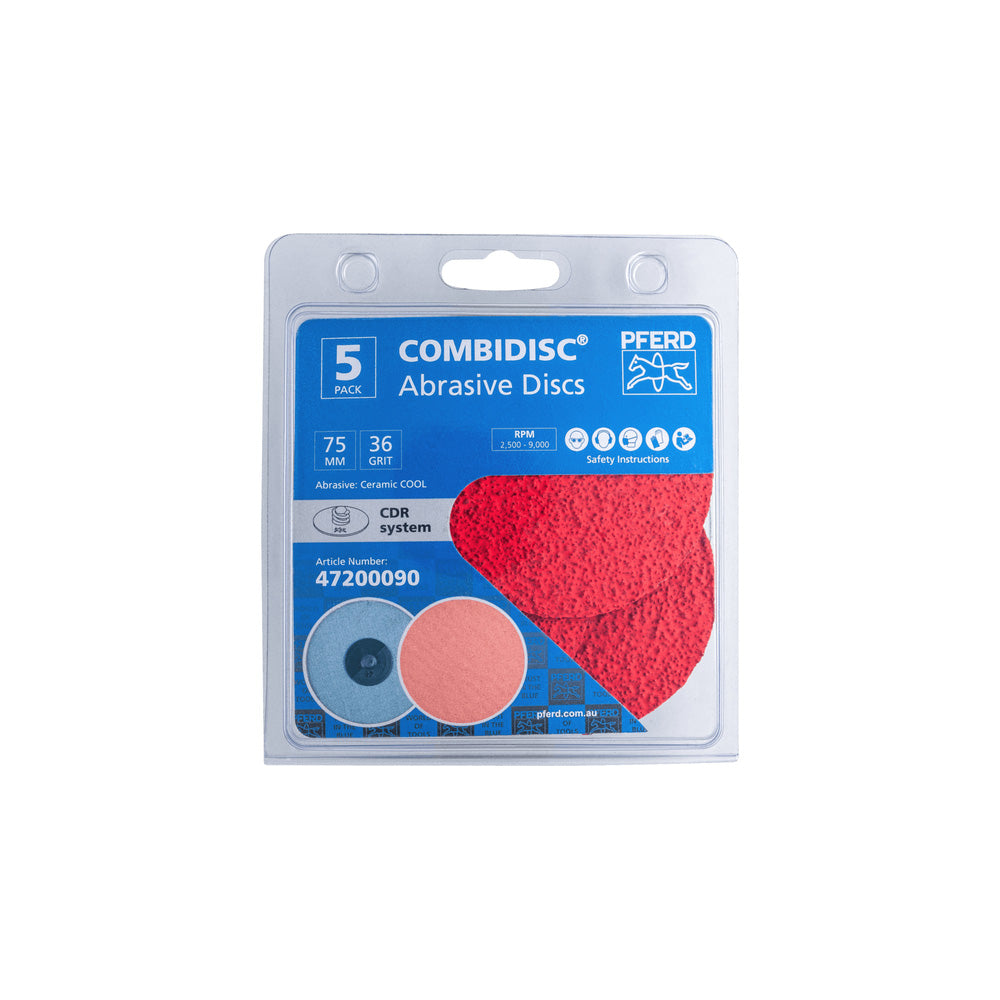 POS COMBIDISC ceramic oxide grain abrasive disc CDR dia. 75 mm CO36_40108466_47200090