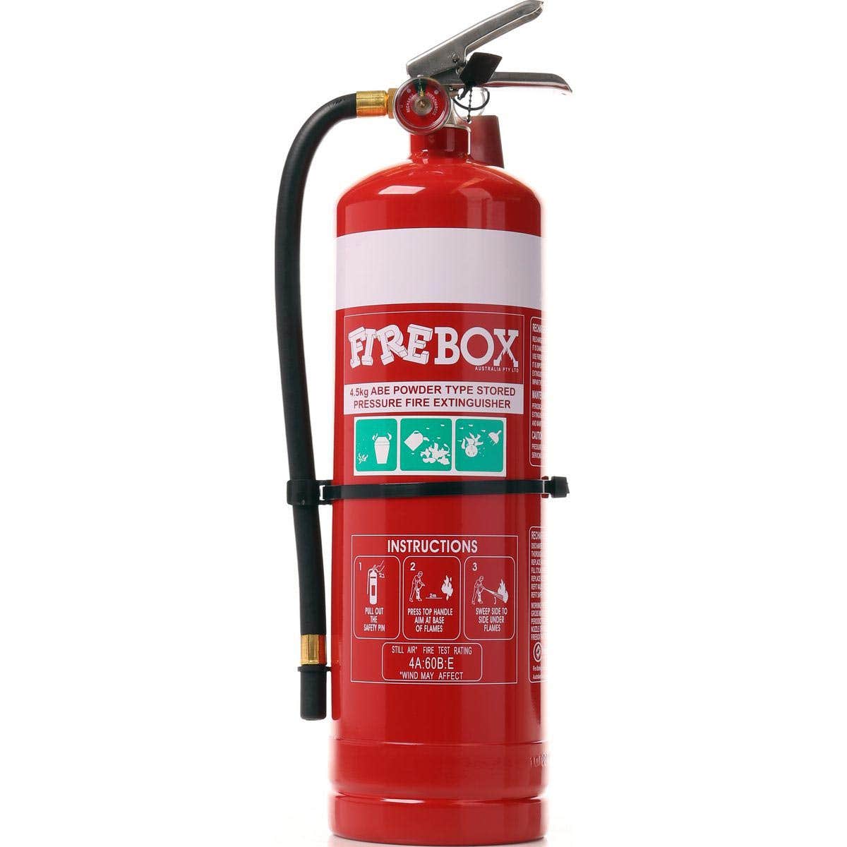 High Performance Dry Chemical Powder ABE Fire Extinguisher 4.5kg 247606 FB45ABEHP