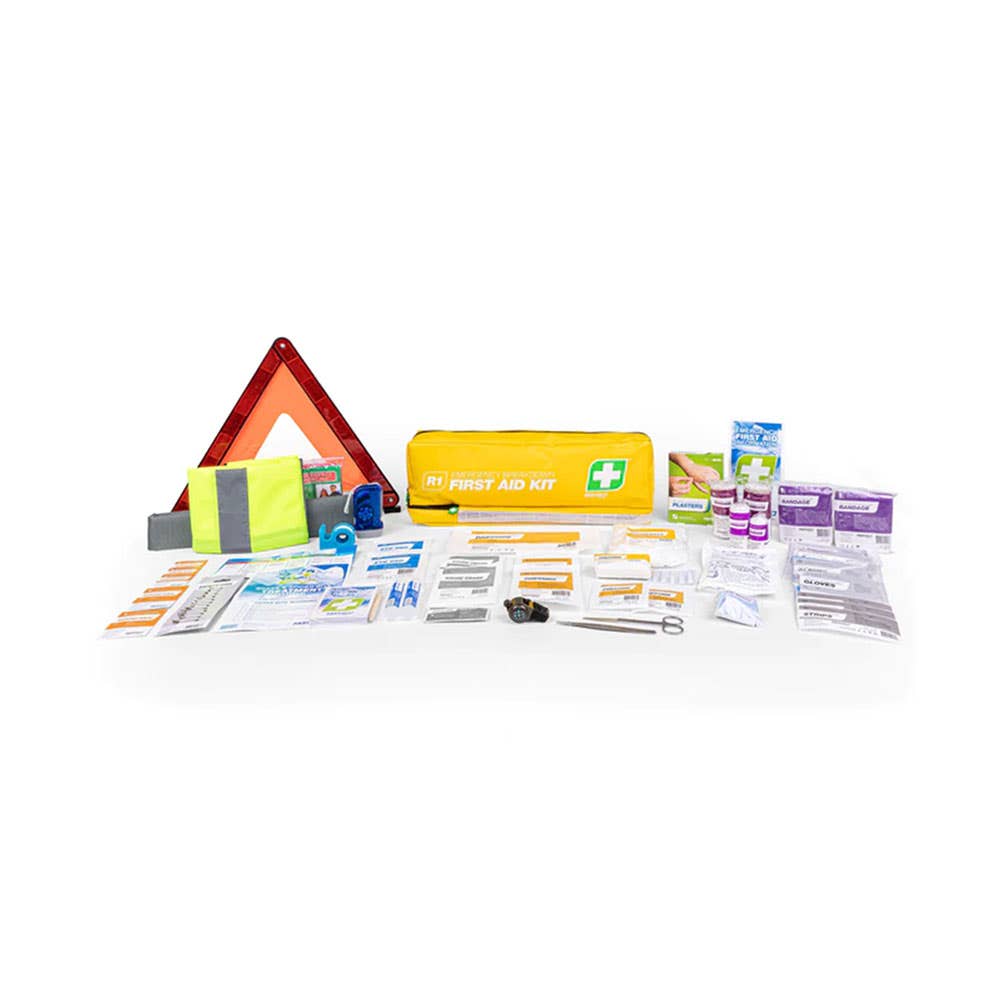 R1 Emergency Breakdown First Aid Kit Soft Pack 520099 FAR1B30
