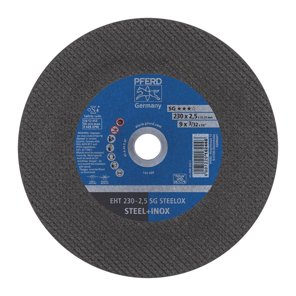 Stainless Steel/INOX Cut Off Wheel 230 x 2.5 x 22mm 931001 61328422