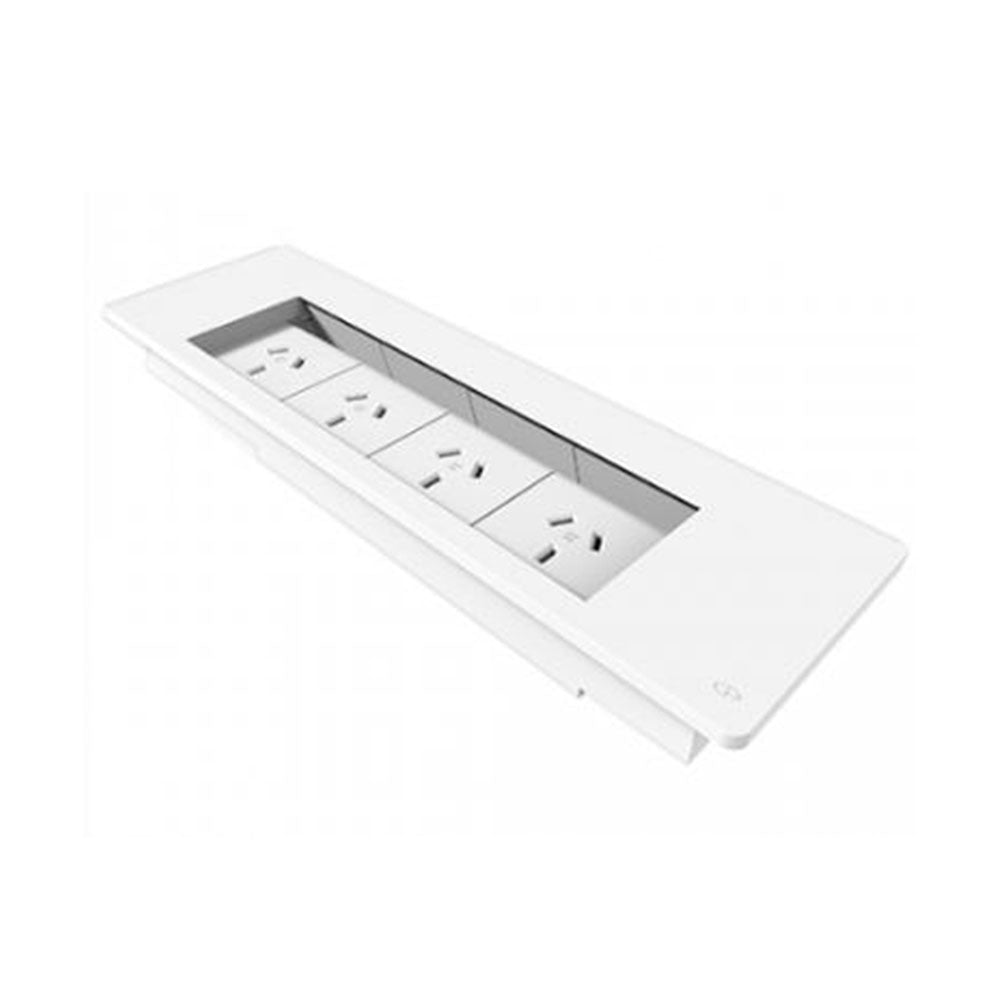 Rapid Flip Box 4 Gpo White_1046422_SWFLIP4G WH