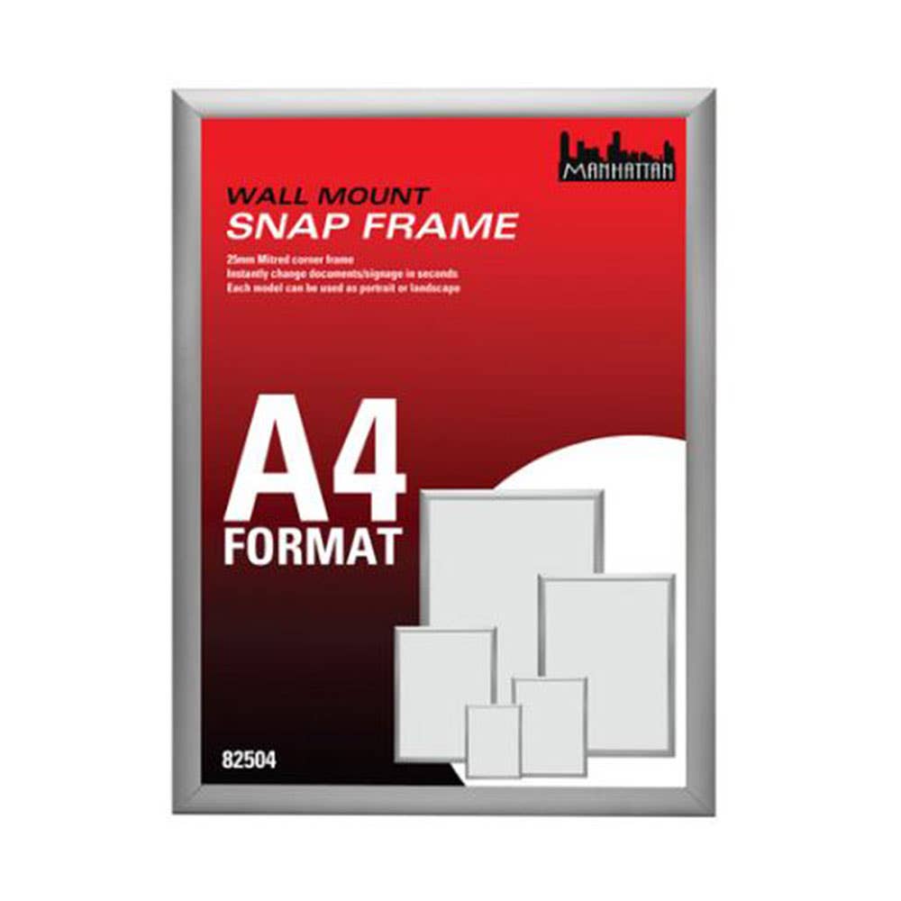 Snap Frame A4 Aluminium 1042112 31435