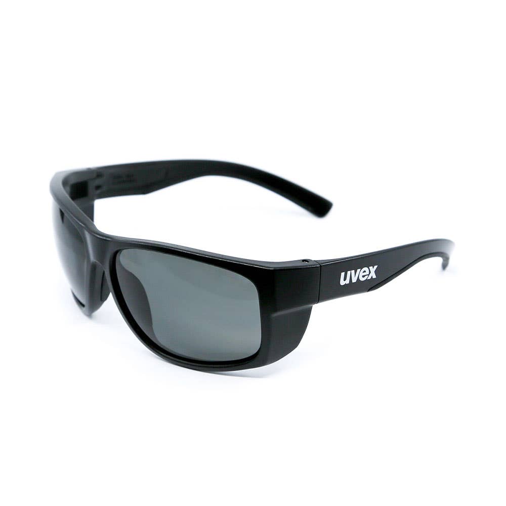 Aquarius Polarised Safety Glasses Grey Lens Black Frame 40039659 9101-083