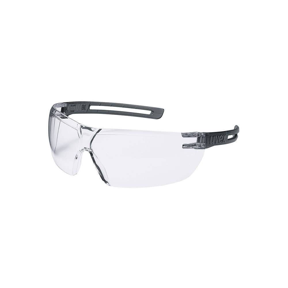 uvex X-Fit Safety Glasses Clear Lens Grey Frame 478574 9199-300