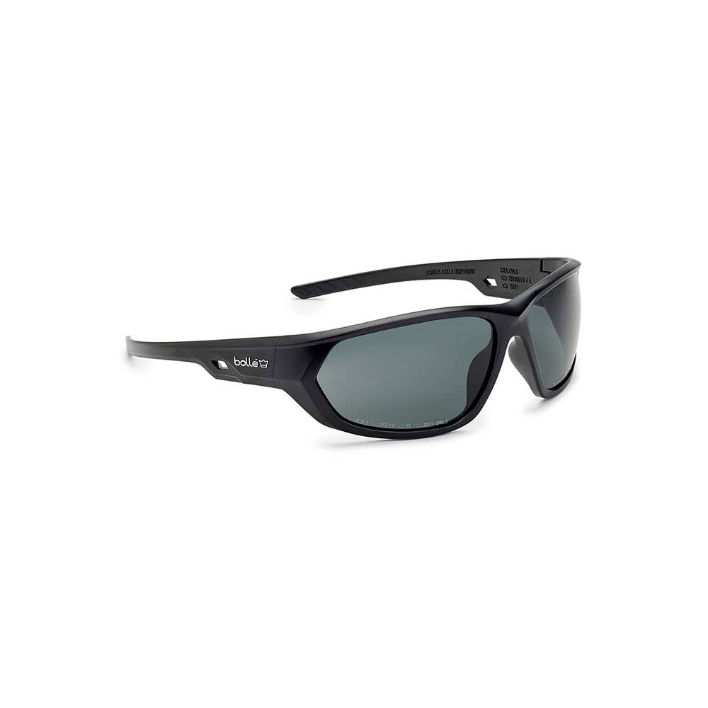 KOMET Safety Glasses Black Frame Polarised Smoke Lens 510610 PSSKOMEP01