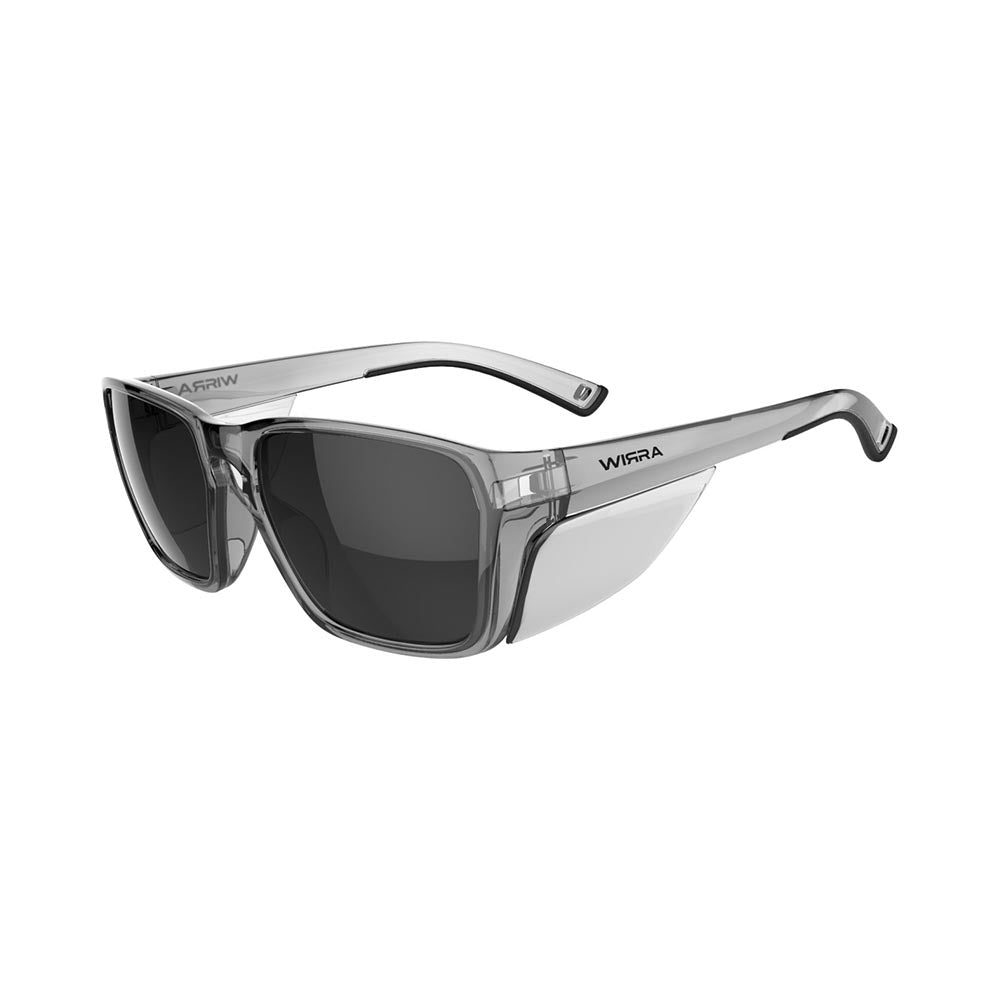 Glasses Safety X-SIGHT Smoke With Sideshield WIRRA 36024594 SSXSTSMK