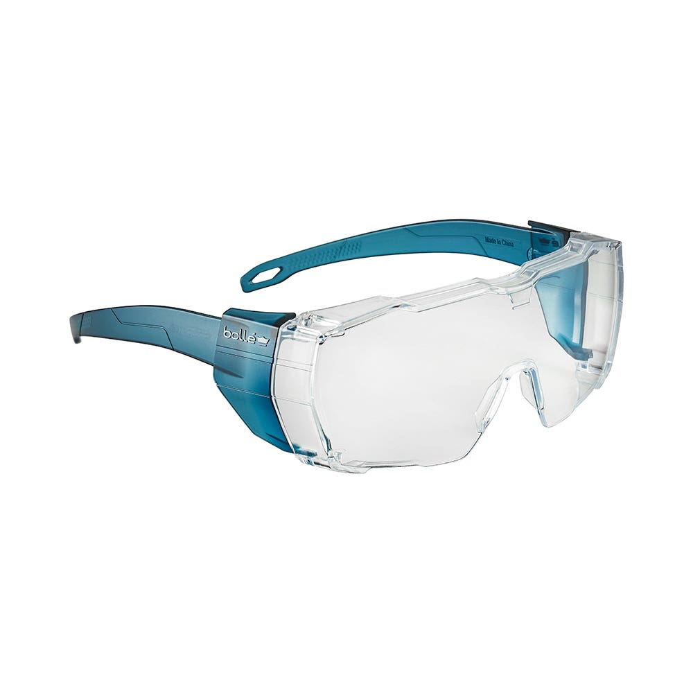 Over-The-Glasses SWIFT OTG Platinum Lite Blue/Clear Frame Clear Lens Bolle Safety SWIOTN10A 40063477 SWIOTN10A
