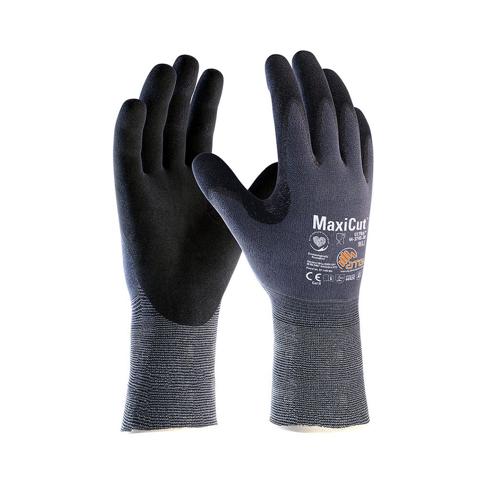 Gloves Nitrile Palm Coated Long Cuff Cut 5 Maxicut Ultra Size 10 XL ATG_79920882_44-3745-30-10