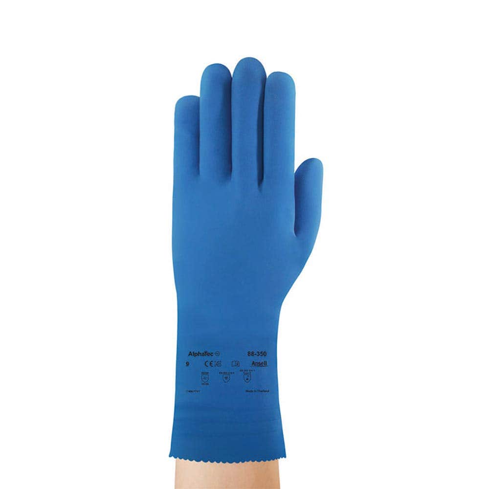 88-350 AlphaTec® Chemical Resistant Latex Gloves 88350