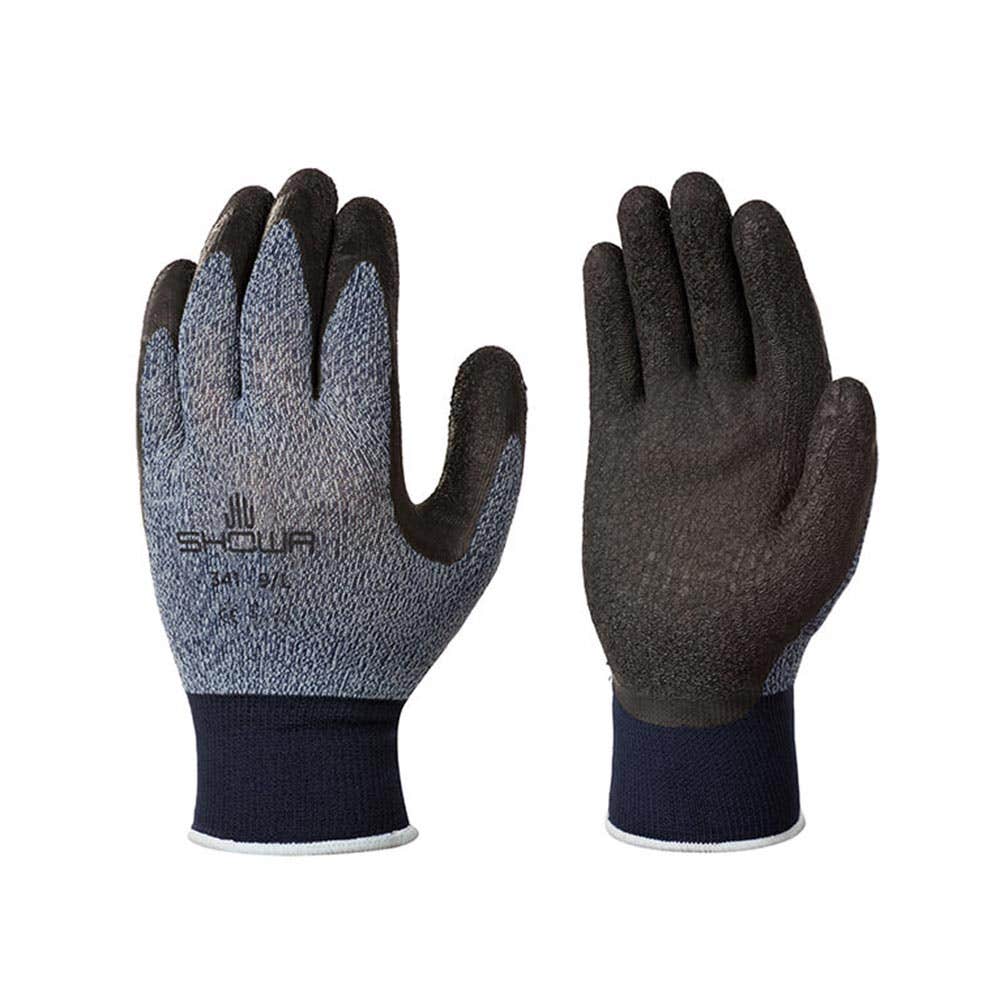 341 General Purpose Gloves Latex Coated SHOWA341