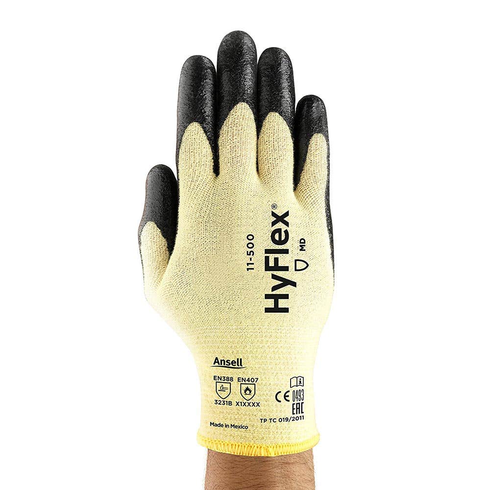 11-500 HyFlex® Cut B Gloves Nitrile Coated 11500