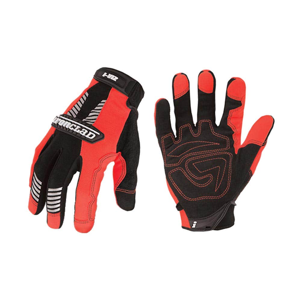 Gloves Hi Vis Reflective Orange Ironclad 2XL 90111169 G02148