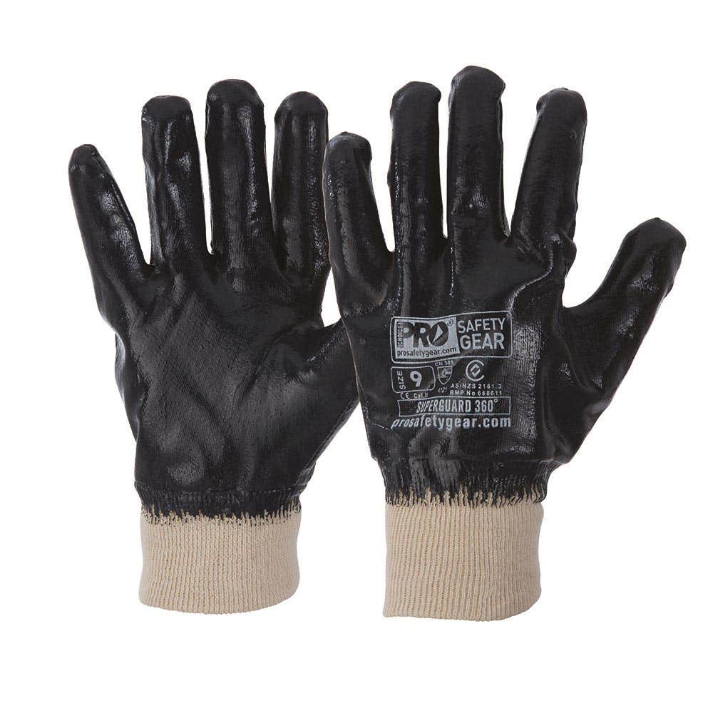 NBRFB Super-Guard Gloves Fully Dipped Nitrile Coated_NBRFB