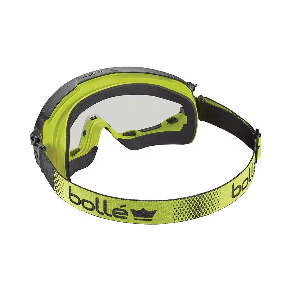 Goggle Universal PC Clear Top Bottom Indirect Vented + Foam Bolle 36024505 UNIVGN14W